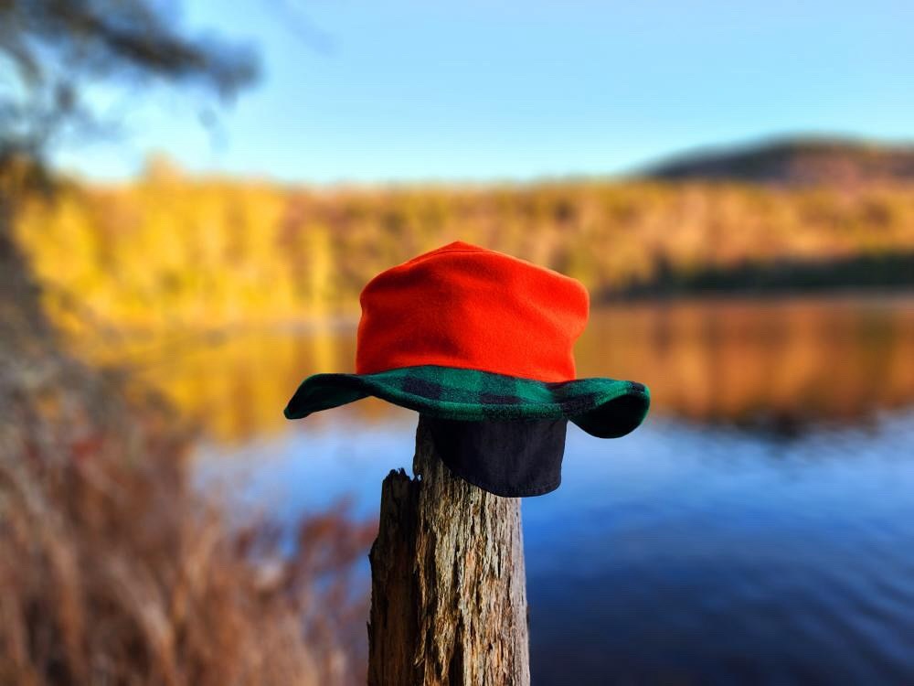 Blaze orange felt hunting hat online