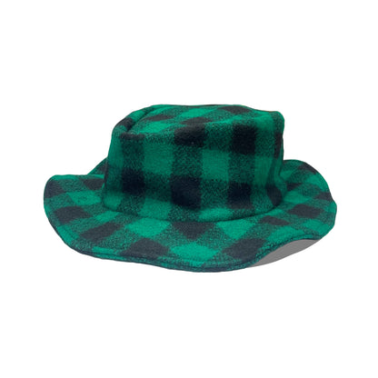 Johnson Woolen Mills Beagle Crusher Hat green and black check