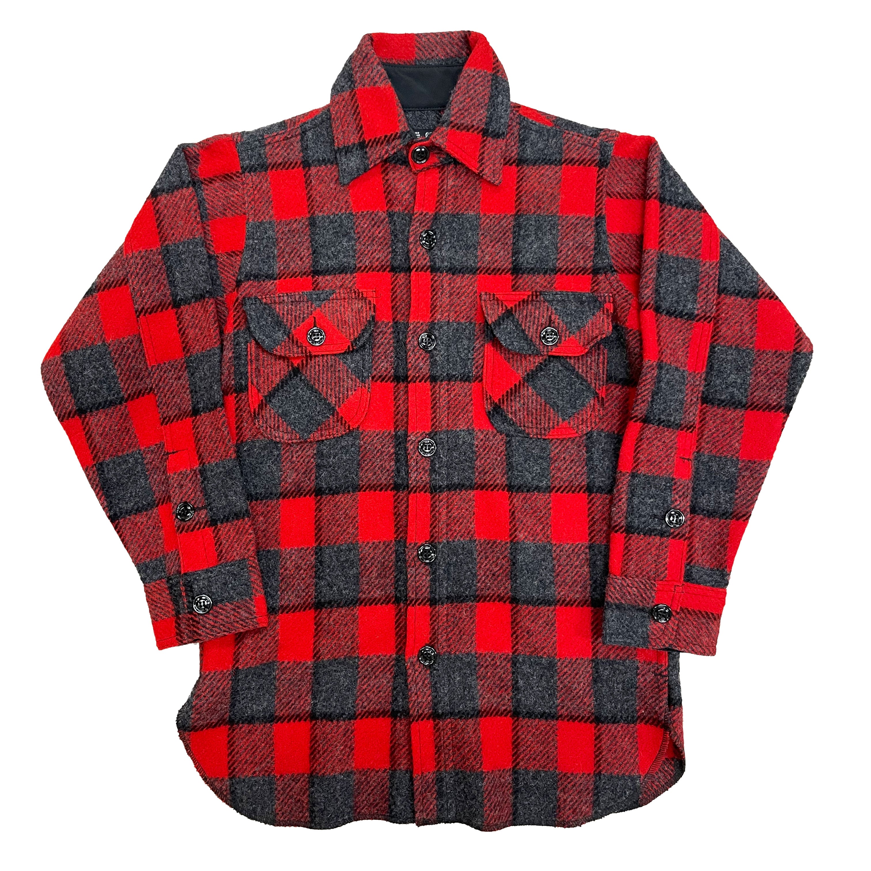 Long Tail Wool Button Down Shirt – Johnson Woolen Mills