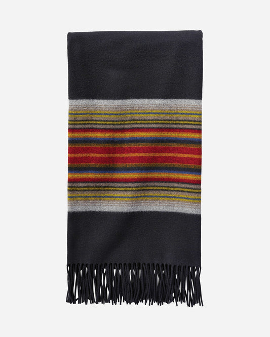 Pendleton 5th Avenue Merino Wool Acadia National Park Throw Folded