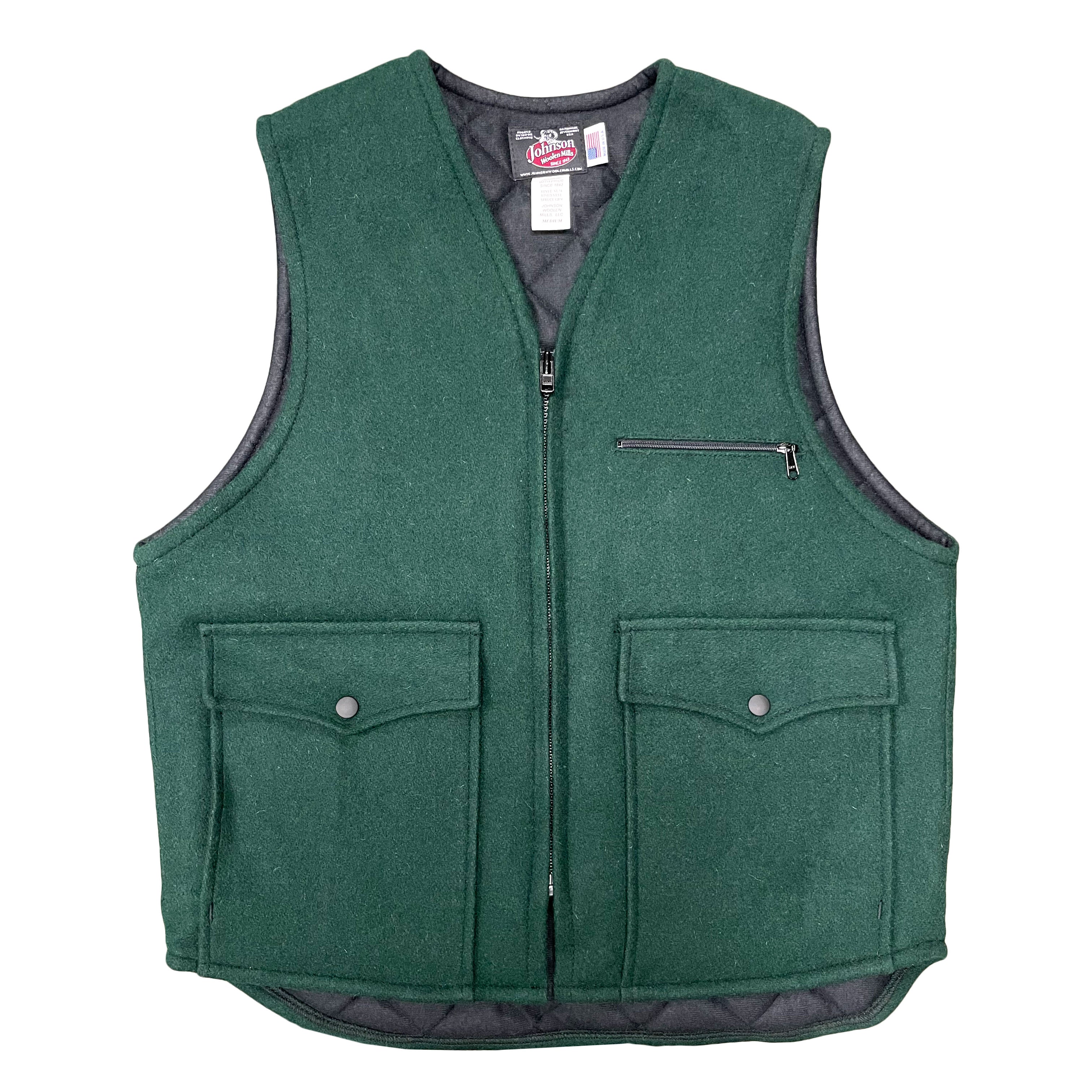 Traditional Lined Wool Vest