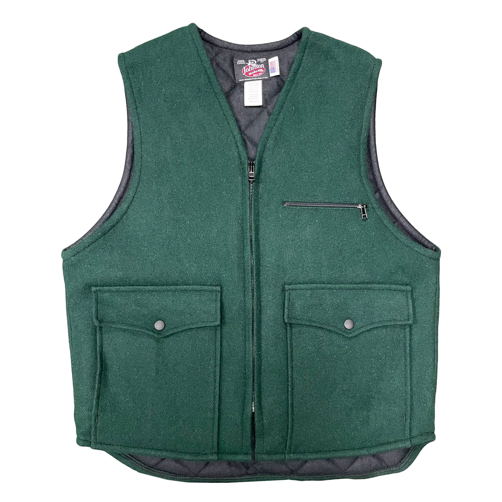 Traditional Lined Wool Vest - Tall – Johnson Woolen Mills