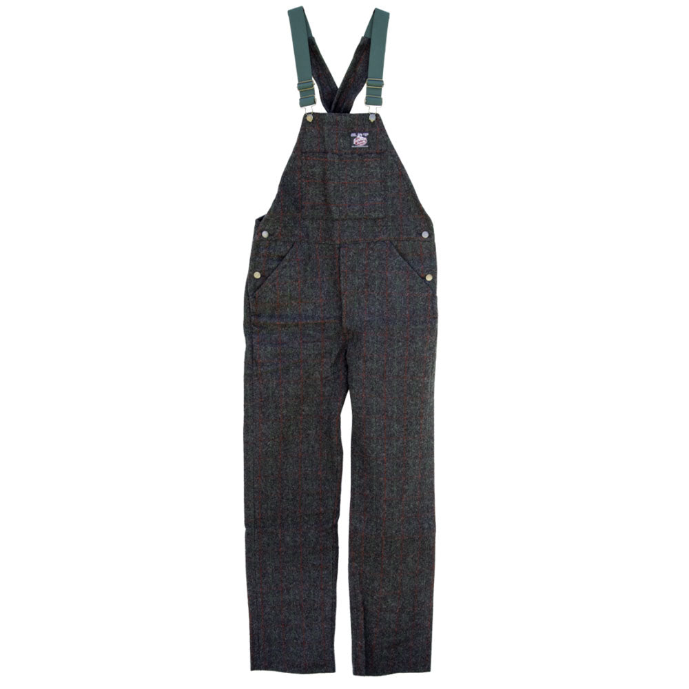 L.L Bean Gray shops Wool Bib Coveralls Size M/L Men